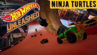 Hot Wheels Unleashed - TMNT Michelangelo - GAMEPLAY (no commentary)