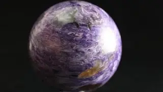 Charoite Sphere