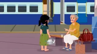 चाय वाले की सफलता | हिंदी कहानी  |  Hindi Stories Cartoon | old stories