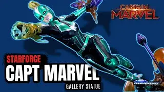 Diamond Select Starforce Captain Marvel Gallery Statue | Video Review