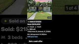 Orlando Investors we are looking at comps!! #realestateinvestment #realestate #investor #home #house