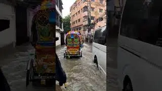 After rain Mirpur turns into Venice.