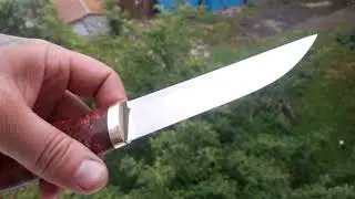 Tommy puukko stabilized wood M390