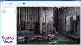 Kohera3D Viewer - Free point cloud viewer software for viewing 3D laser scans.