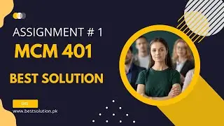 mcm401 assignment 1 solution 2022