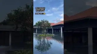 Hilton Hyderabad Genome Valley Resort and spa🤗 #shorts#resort#yt  #hyderabad#shortsfeed#viral