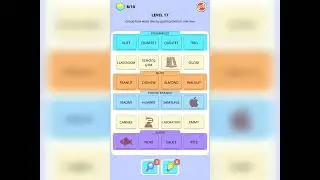 Word Merge Level 17 Solution Answer Walkthrough