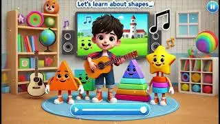 Let's Learn About Shapes 2: A Fun Shape Exploration! 🔺🔵🔶