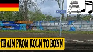 #259 Train from Cologne to Bonn, Germany