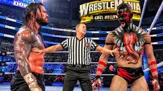 Demon Finn B&aacute;lor Shocking Return 😱- Roman Reigns vs Finn B&aacute;lor | WWE WrestleMania