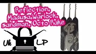 🇬🇧 Sparrows Reflection Set,Madusa,Warlock,Sandman,Octo Rake By From UK Lockpickers