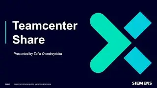 Teamcenter Share - get started