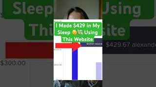 I Made $429 in My Sleep 😴💸 Using This Website #clickbank #passiveincome #makemoneyonline #affiliat