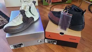 Air Jordan 12 SoleFly Cafecito ' Versus ' AJ12 A Ma Maniere Black Women's 