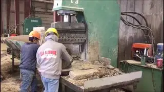Steinex - Igloo Sherpa 640. Wall stones splitting machine. Highly productive machine