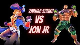 Tekken 7 Zarnab/Sheikh (LEO) VS JON JR (MARDUK) BANDAI NAMCO ONLINE CHALLENGE