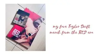 my fave Taylor Swift merch from the RED era (zinepak album + photobook) ❤️