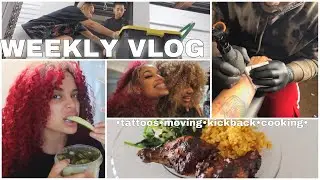 VLOG: New Tattoo, Kickback, Cook With Me, Moving ♡ Vanessa Lynn
