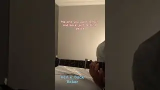 Hell n Back- Bakar #guitar #lyrics #music #cover #songs #coversong #bakar