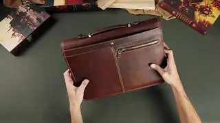 Luxffel Leather Portfolio Organizer Professional Padfolio for Business L6394 Coffee