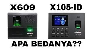 UNBOXING MESIN ABSENSI SOLUTION X609.. APA BEDANYA DENGAN X105-ID???