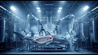 Inside the Shark Collagen Factory &ndash; How Deep Sea Sharks Become Medical Gel Full Process