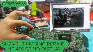 hp laptop sus voltage missing repair | hp 450 G3 No Display | Load Low | Computer Park BD #hp_450_g3