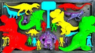 Dinosaurus Jurassic World Dominion: T-rex/ Brachiosaurus/ Skibidi/ Superman/ KingKong/ KingGidorah