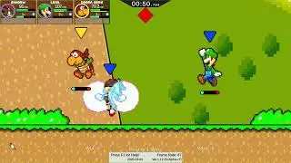 SMBZ: Luigi and Shadow vs The Koopa Bros.
