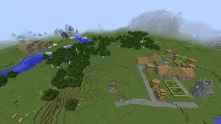 Amazing Minecraft Seed 1.9, 1.8.8 - 2 npc village spawn, stronghold, diamonds