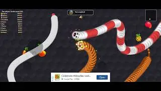 Snake Zone.io | Exciting video | Snake eating fruits