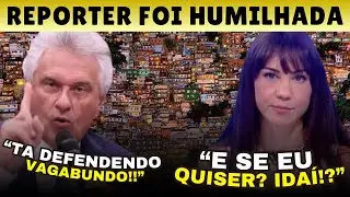 AMANDA KLEIN DEFENDE B*NDIDO AO VIVO E CAIADO DA UMA LI&Ccedil;&Atilde;O NA JORNALISTA QUE SE ARREPENDE