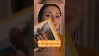 The FASTEST Geography Teacher ASMR  #asmr