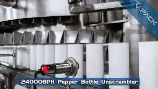 High speed bottle unscramble machine for seasoning bottle plastic round bottle unscrambler