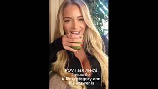 I asked Alex his favourite category and his reaction was #dailyvlog #drama #adulting #date #model