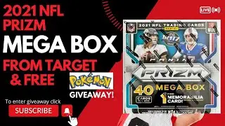 NFL PRIZM 2021 MEGA BOXES🔥 AUTO & MEMORABILIA IN 1 BOX⁉️ 👀📈MAC JONES, ZACK WILSON,T.LAWRENCE‼