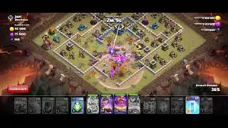 Clash of tje clan Th13 100% war attack #games #clashofclans #3starstrategy 
