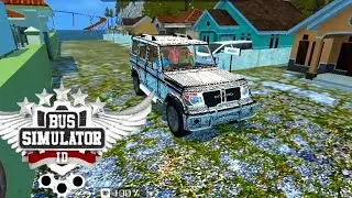 Indian Bolero mod On Mount Everest Offloading High Graphics #offroad #gaming #bussimulatorindonesia