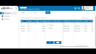 Admission Reports | eSS Electronic Smart Solutions | Cyber Advance Solutions