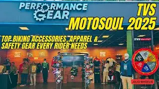 TVS Motosoul 2025 | Top Biking Accessories, Apparel & Safety Gear Every Rider Needs | Safety Upgrade
