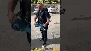 Ele ve Vucuda titreşim vermeyen D&uuml;nyanın en HIZLI silkeleme makinası Yağlık Zeytini D&Ouml;KEN makina