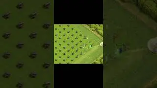 level 1 witch vs level 1 cannon #clashofclans #coc #cochackversion #supercell #supercellgames