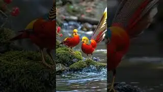 beautiful birds#ai#birds#sound#makeup#trending#shorts#video