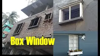 Box window design for house | window construction tips |  ঘরের জানালা ডিজাইন |  Royhan Khan