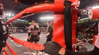 360 test San Jose Fight Night--WALKOUT #twinkmonster