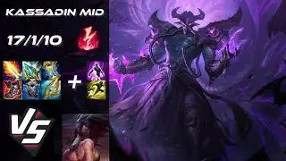 MID Kassadin vs Akali - EU Master Patch 26.1