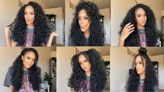 7 Ways To Style A Curly Half Wig | Outre Penny 26”