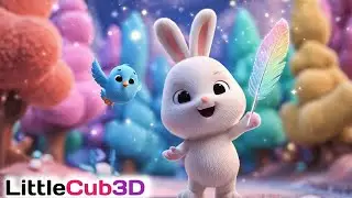 Timmy and the Magic Forest 🌈🐰 | Kids Song & Story | Cocomelon Style Cartoon