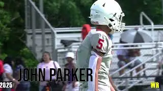 John Parker | Class of 2025 WR | In The Heat Bowl Highlights (2021)