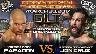 Greek God Papadon vs Jon Cruz FTPW 2017